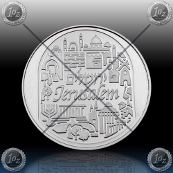 1oz IZRAEL "Jerusalem - City of Peace" 2015